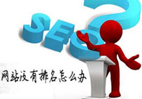 網(wǎng)站沒有排名怎么辦？